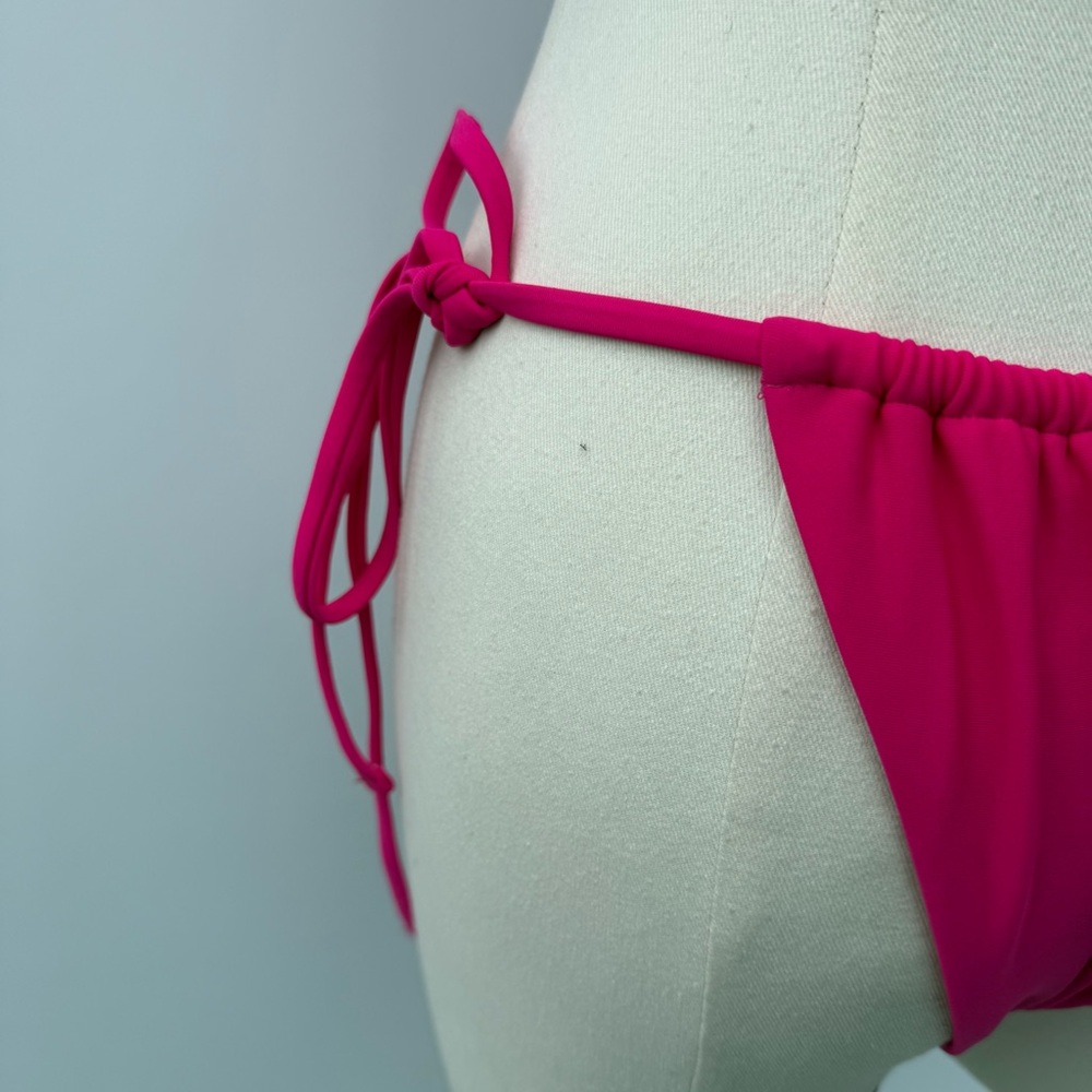 Loverbird Pink Halter Bikini Set Size M | High Cut Two Piece Swimwear NWT - Picture 9 of 9